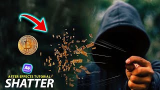 New After Effects Shatter broken Easy Tutorial for beginners Adobe After Effects Tutorials