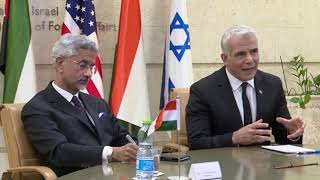 Lapid opens new international forum with US, India, and  the United Arab Emirates
