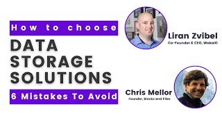 6 Mistakes To Avoid On Choosing Data Storage Solutions
