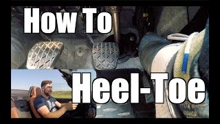 How to Heel-Toe Downshift at the Track // Track Tips with T.H.