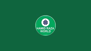 Hamid Raza World is live!