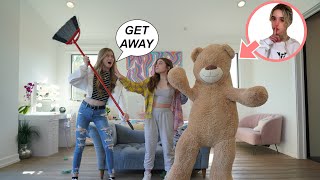 GIANT TEDDY BEAR PRANK on My FRIENDS š§ø **Shocking Reactions**