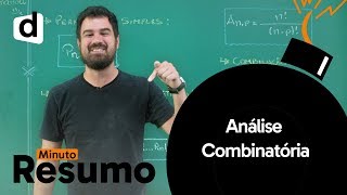 MATEMÁTICA: ANÁLISE COMBINATÓRIA | MINUTO RESUMO | DESCOMPLICA