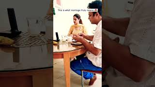 Watch till end ;) relatable laga na ?? :) #marriedlife #relationship #cute #relatable #funny