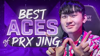 Best \u0026 INSANE Aces by PRX Jing Highlights