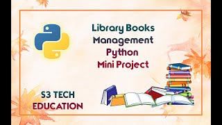 Book Library Management - Python Mini Project | #python #pythonprogramming #pythontutorial | Tamil
