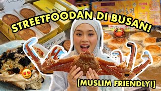 Busan Street Food Adventure: Snow Crab, Seafood, \u0026 Muslim-Friendly Delights! 🇰🇷🦀