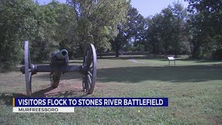 Visitors flock to Stones River Battlefield