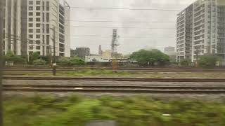 ［鉄音］台鐵 128次PP 自強號 苗栗-台北 右側窗景 路程景 車內播音