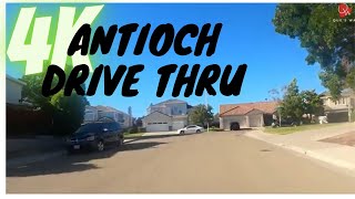 4K drive through Antioch California. #que'sway #lifestyle #vlog #california