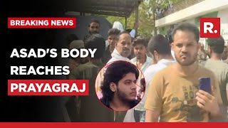 Atiq Ahmed Son's Encounter: Asad's Body Reaches Prayagraj For Last Rites