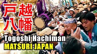 大盛りあがり！戸越銀座で宮入道中！！2019年 戸越八幡神社例大祭 - Togoshi Hachiman Shrin Grand Festival