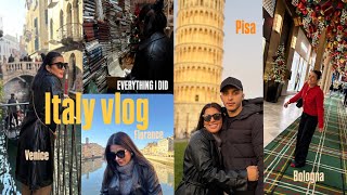 ITALY TRAVEL VLOG 🇮🇹 تجربتي الشخصية مع الأكل فإيطاليا 🍝 ,مشينا لأربعة ديال المدن