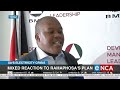Mixed reaction to Ramaphosa's plan