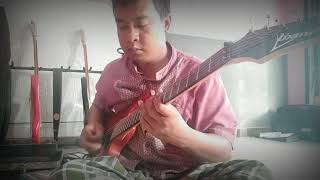 menyulam kain yang rapuh ||cover melody.  gitar s series s521