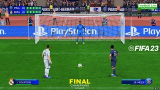 FIFA 23 | PSG vs. Real Madrid | Penalty Shootout Final UEFA Champions League 22/23 - Gameplay PC