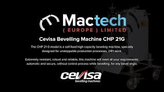 Cevisa Bevelling Machine CHP 21 G