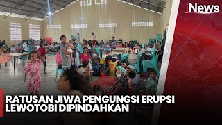 Imbas Erupsi Lewotobi, Ratusan Pengungsi di Desa Hikong Dipindah ke Desa Konga - iNews Siang 11/11