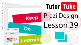 Prezi Design Tutorial - Lesson 39 - Presenting Designs