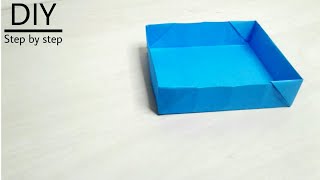 Origami tray// How to make easy paper tray // Easy paper craft ideas
