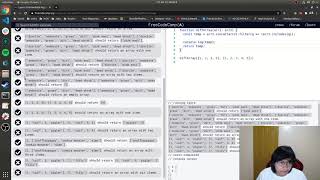 Diff Two Arrays | Intermediate Algorithm Scripting | Free Code Camp