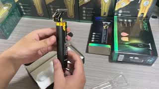 VGR型男推白雕刻油頭DIY電剪【V-082】學生電推剪 刮鬍造型 兩用剃刀 自助理髮 剪頭 復古剪 by 我型我色