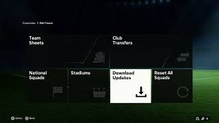 How To Download New Squad Updates In FC 24 ( FIFA 24 )