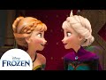 Anna and Elsa Reunite at a Party | Frozen