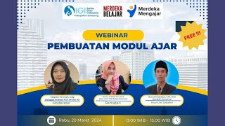 PEMBUATAN MODUL AJAR