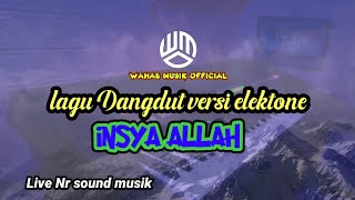 Lagu dangdut versi electone || Insya Allah / Live record