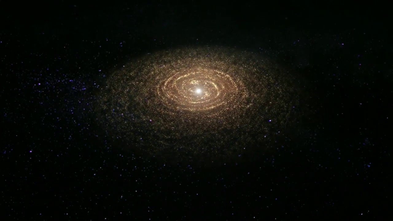 Formation Of Solar System Animation