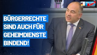 Bürgerrechte sind auch für Geheimdienste bindend! - Steffen Janich - AfD-Fraktion im Bundestag