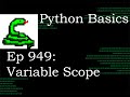 Python Basics Tutorial How to Solve a Variable Scope Problem?