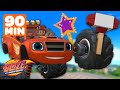 Blaze Gets Trapped, Builds a Sledgehammer, & More BLAZING Missions! | Blaze and the Monster Machines