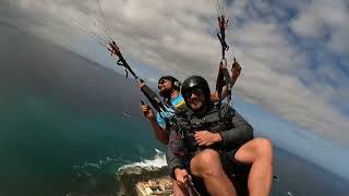 Paragliding Teneriffa Landung