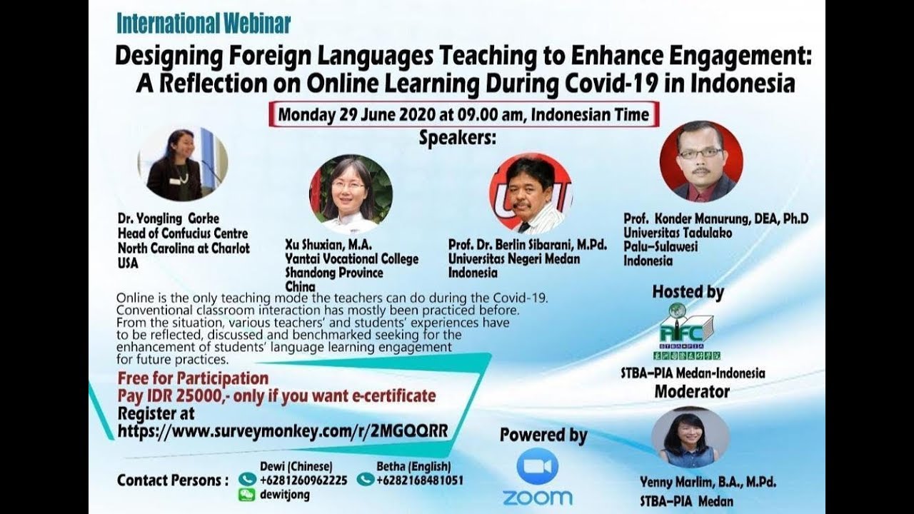 International Webinar Youtube