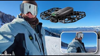 HOVERAir X1 PRO | On snow riding test