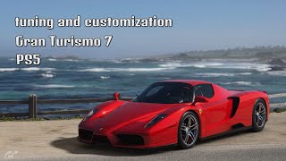 Gran Turismo 7 | PS5 | tuning and customization Ferrari Enzo 02'
