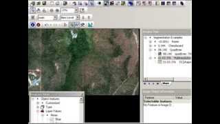Object based image analysis - object statistics