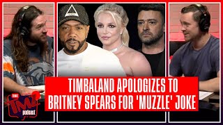 Timbaland Apologizes To Britney Spears For 'Muzzle' Joke | The TMZ Podcast