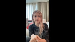 [Eng Sub] 230808 BLACKPINK ROSÉ 7th Anniversary Instagram Live