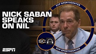 Nick Saban speaks to Congress about NIL | SC with SVP