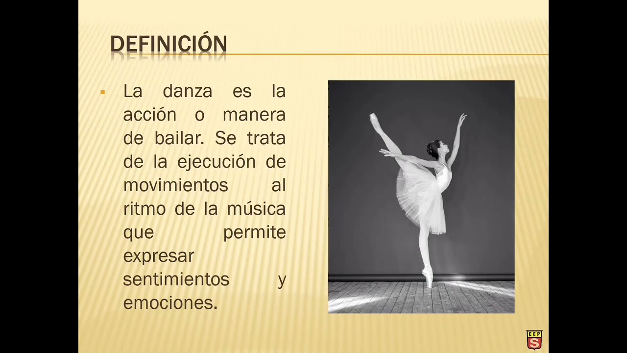 DANZA: DEFINICIÓN, GÉNEROS Y ELEMENTOS - YouTube