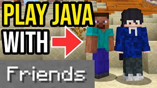 How To Play Minecraft Java With Friends FOR FREE! (No Mods, LAN Worlds, or Servers!)