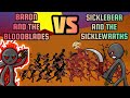 Baron And The Bloodblades VS Sicklebear And The Sicklewraths! Stick War Legacy Mod Menu New Update