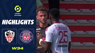 AC AJACCIO - TOULOUSE FC (0 - 0) - Highlights - (ACA - TFC) / 2022-2023