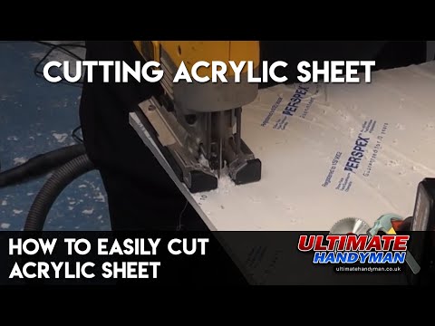 How to easily cut acrylic sheet How to easily cut acrylic sheet