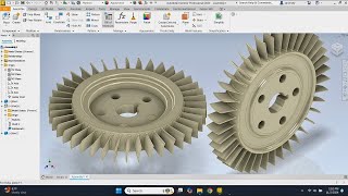 How to Model an Axial Compression Fan in Autodesk Inventor