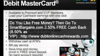 Smartbargains.Com 2.50% Free Cash Back (8.50% as Vip)...http://www.dublionlinecashrewards.com