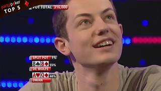 Top 5 Funniest Poker Moments! | Poker Legends | Live Poker | partypoker